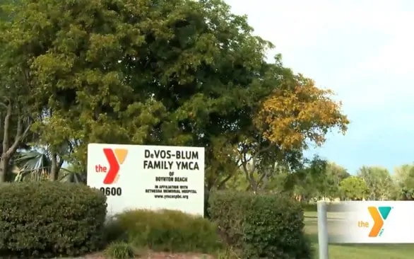 YMCA sign