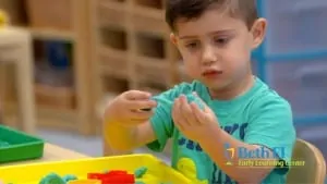 child with building blocks - Nonprofit Video